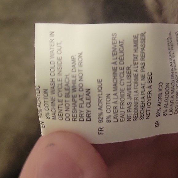 Brown, knit sweater - Picture 4 of 4